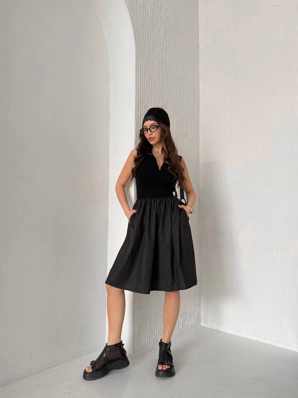 платье женской,платье комбинированное,платье сарафан,платья,модное платье