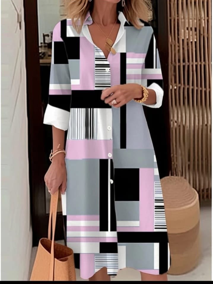 платье рубашка с принтом,женское платье рубашка,платье рубашка в полоску,повседневные платья,платье рубашка повседневное длинное