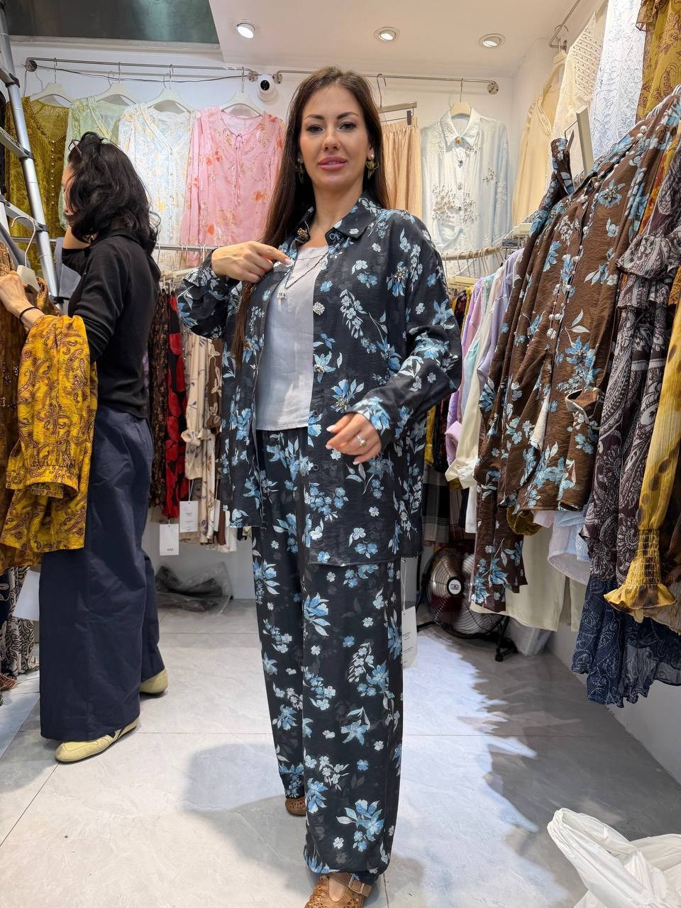 пижамные костюмы,костюм с брюками,пижама женская,атласный костюм в пижамном стиле с брюками,женские костюмы