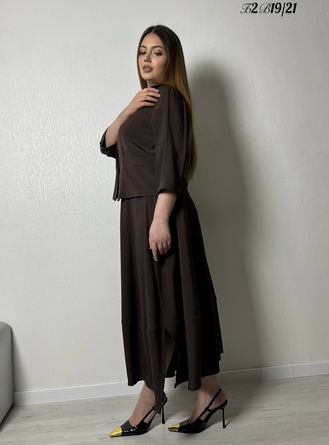 костюм с юбкой,юбочные костюмы taita plus 2525 капучино,женские костюмы с юбкой,юбочные костюмы,женские костюмы