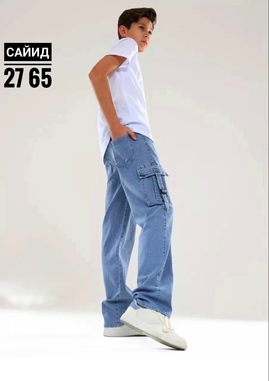 брюки джинсовые,джоггеры джинсы,джинсы для мальчик,джинсы карго,широкие джинсы