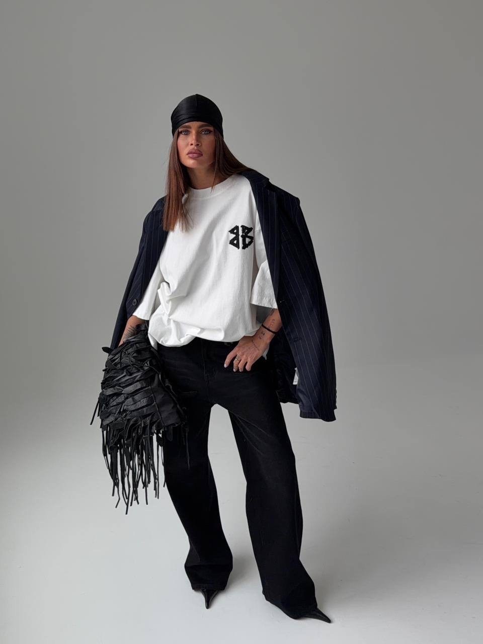 оверсайз футболка,стильная одежда,