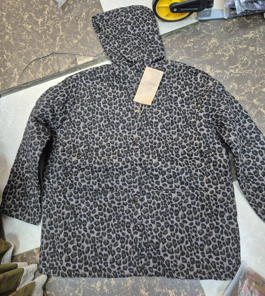 куртка фуфайка утепленная стеганая из хлопка new lilu,винтажная куртка,женская куртка большого размера с цветочным принтом,куртка стёганная короткая фуфайка бомбер овербохо,куртка в стиле пэчворк