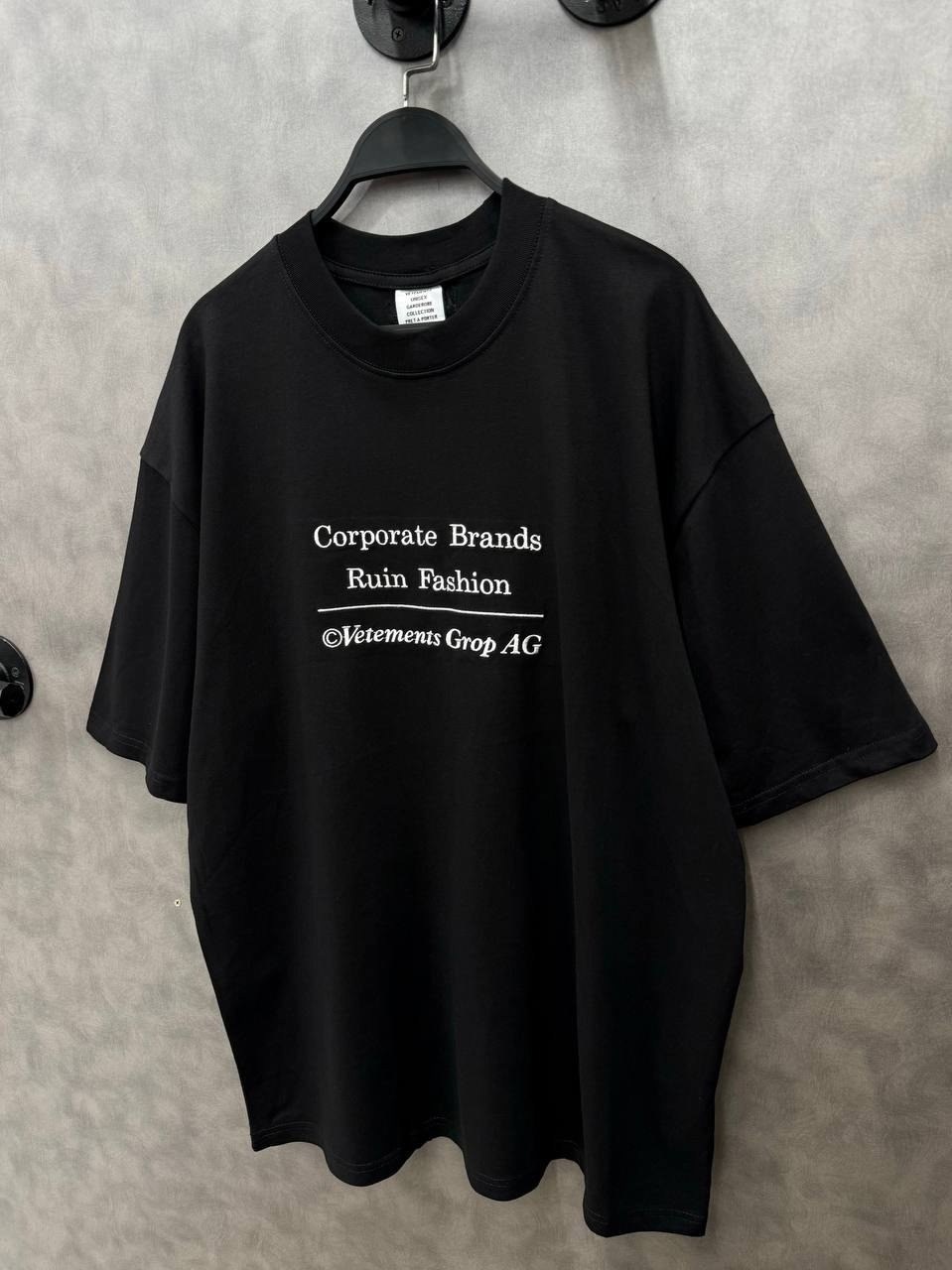 футболки vetements,vetements черная хлопковая футболка для мужчин,vetements черная хлопковая футболка,vetements t-shirt,футболка ветементс черная