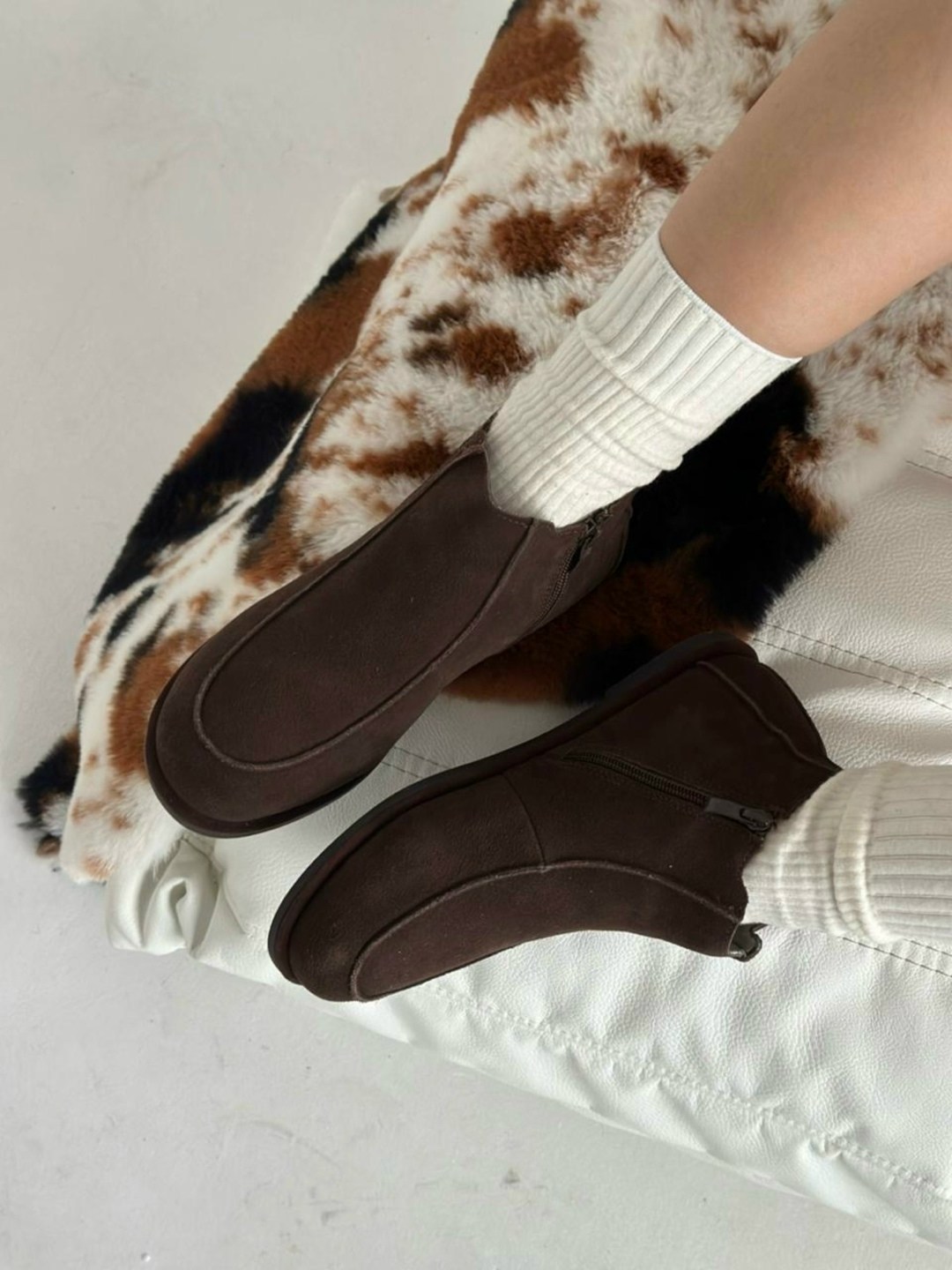 , женская,ботинки замша,ботинки женские,угги женские натуральный мех