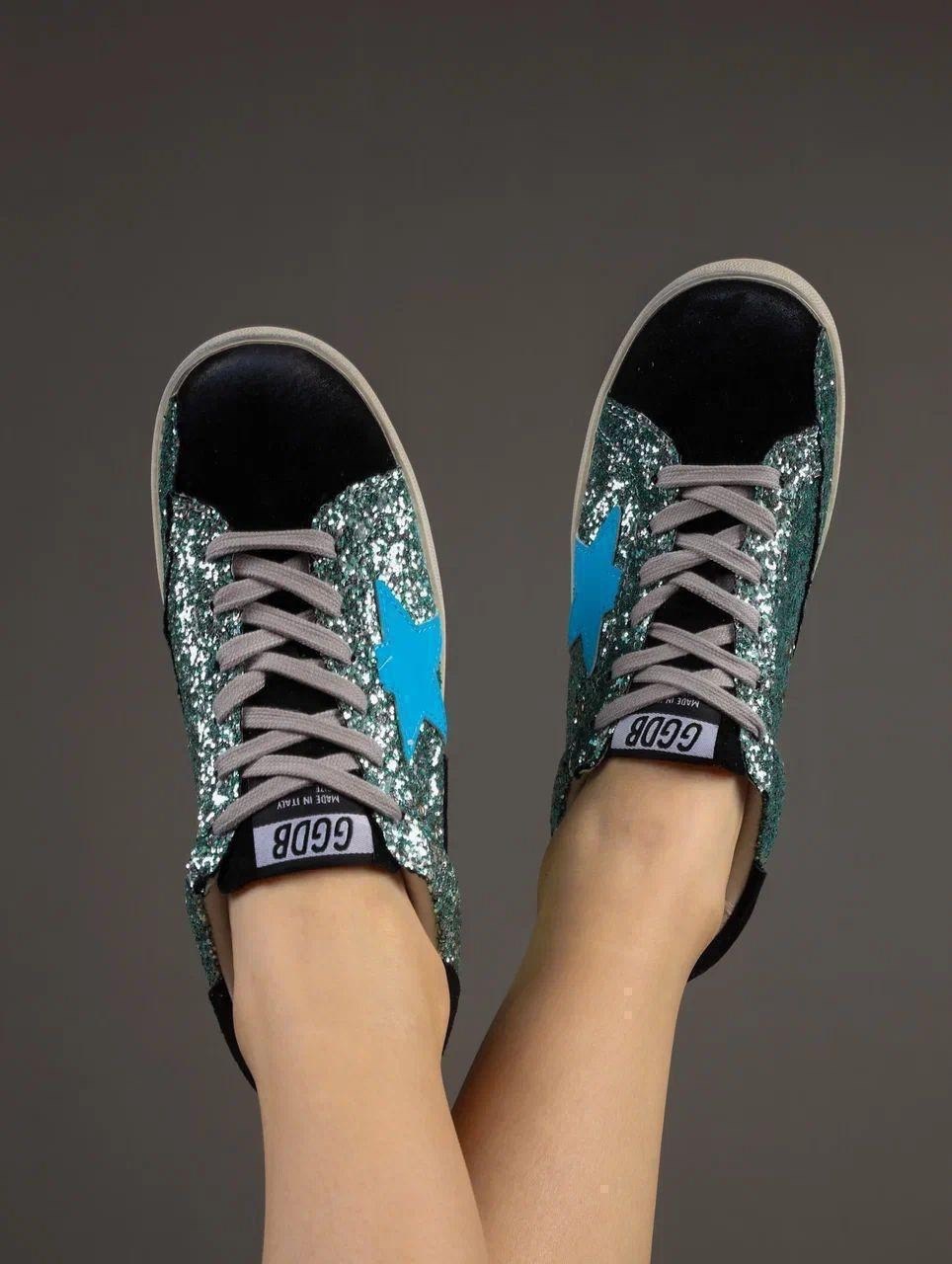 ,кеды golden goose,женские кеды,кроссовки golden goose,golden goose кеды блестящие