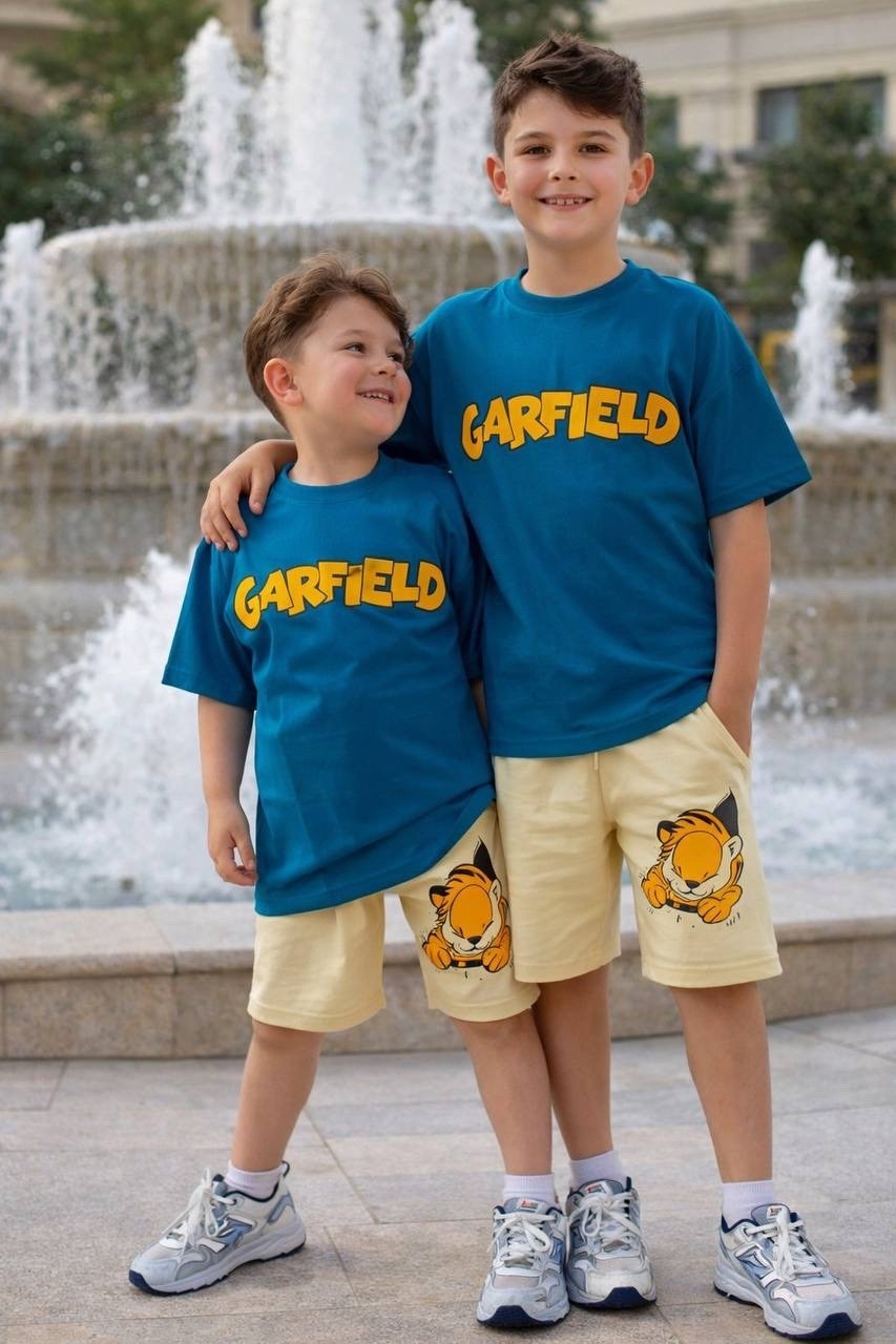 одежда для мальчика,детский костюм,костюм для мальчика,костюм с принтом,костюм детский с шортами