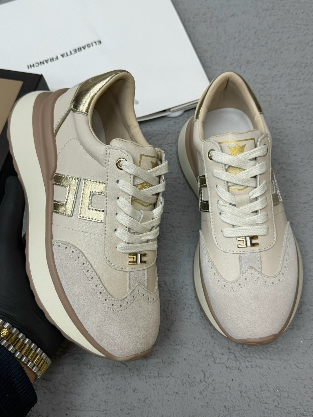 ,женские кроссовки,hogan кроссовки,комбинированные кроссовки, женская