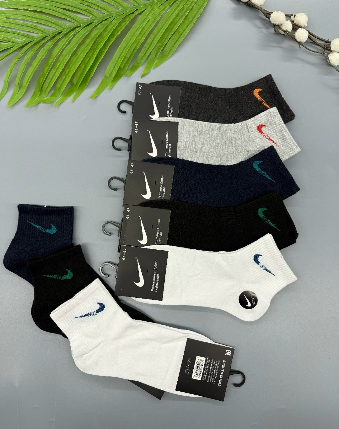 комплект носки мужские,носки мужские 10 пар,комплект носков nike,носки nike набор 30 пар короткие мужские,носки средние хлопковые набор 5 пар nike