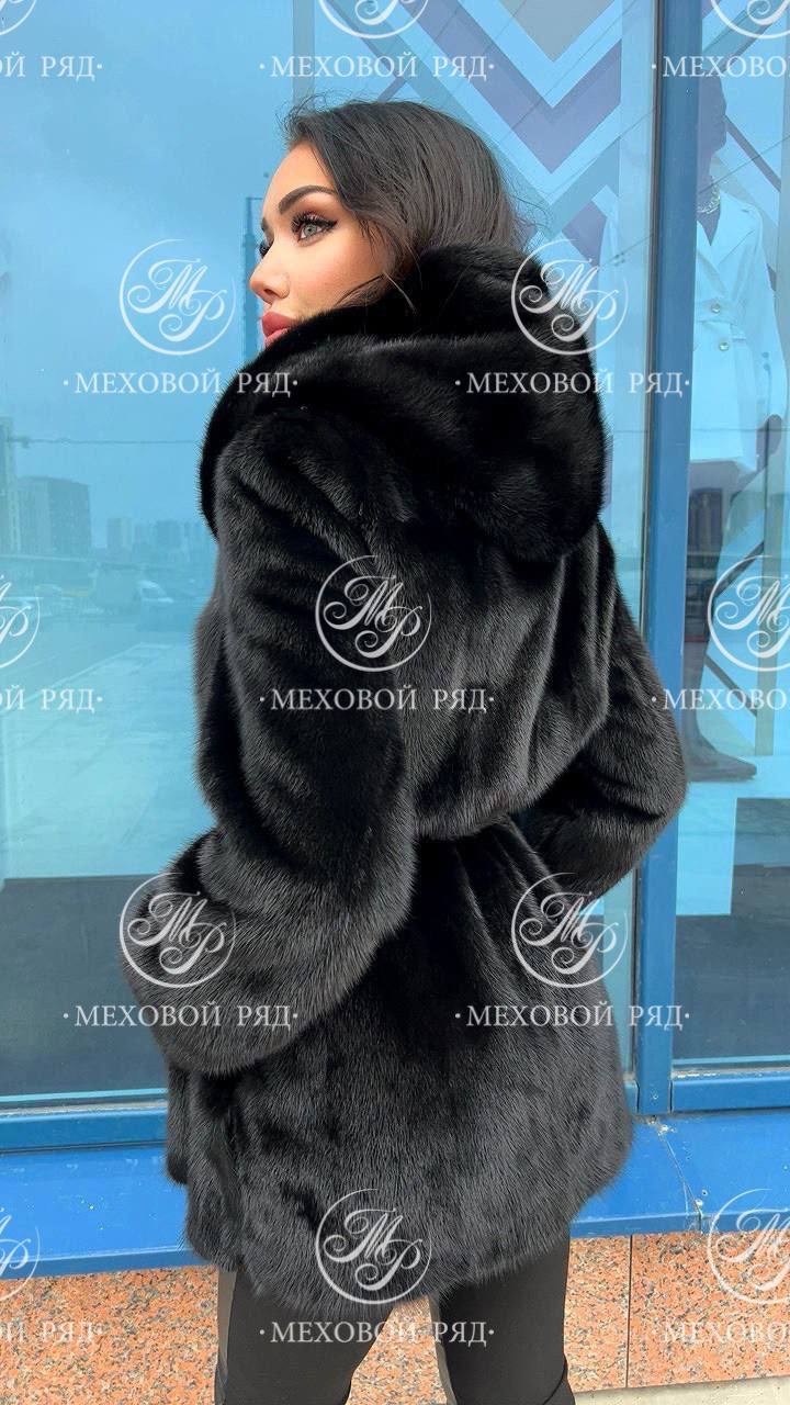 шуба норковая,шуба норка,шуба из норки,норковая шуба с капюшоном,шуба норковая фасон халат