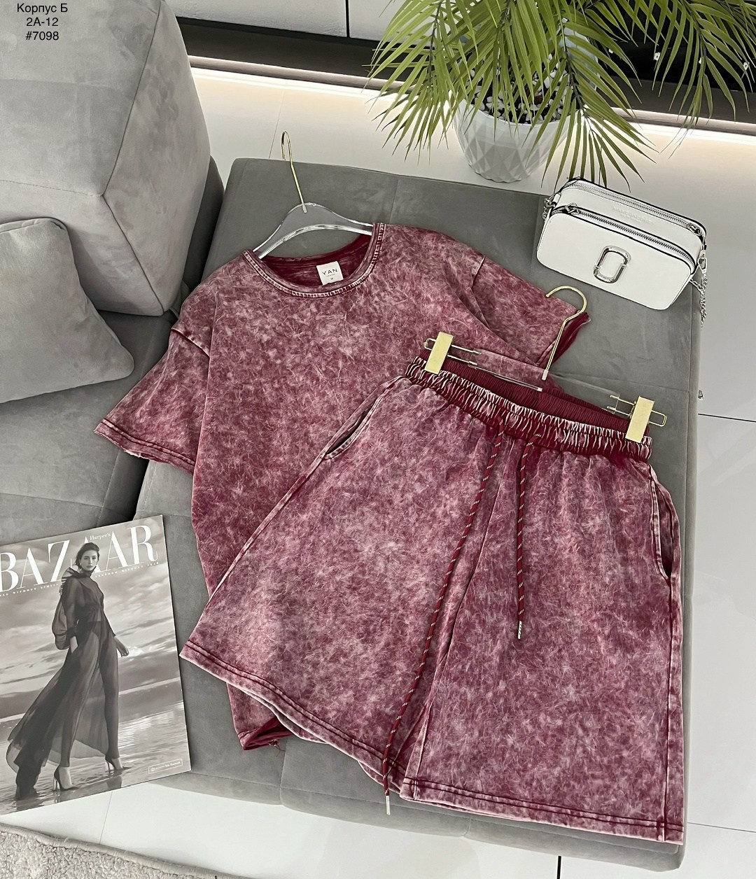 футболка оверсайз варенка серая 2man 538234492,футболка оверсайз варенка,футболка оверсайз,футболки женская,костюм женский