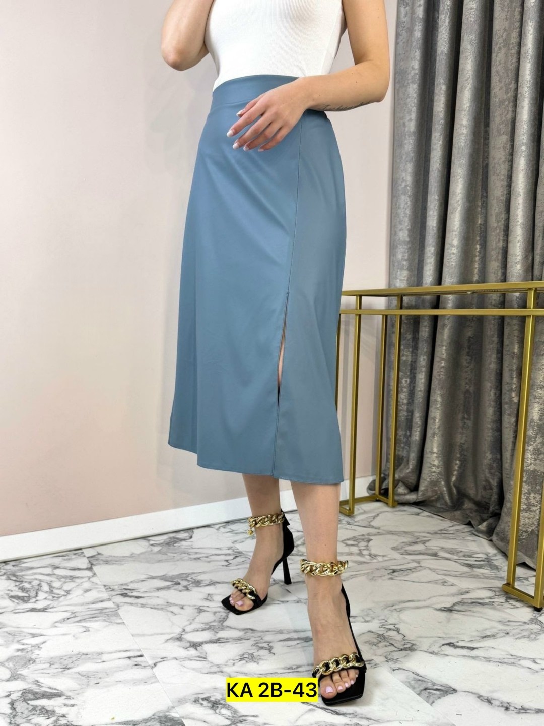 юбка женская голубая,юбка экокожа,юбка женская,юбка,юбка женская миди