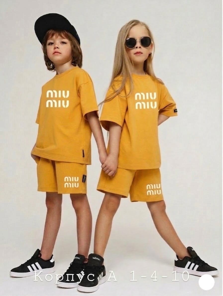 трикотажный костюм с шортами,костюм с шортами летний,летние костюмы,трикотажный костюм с шортами и футболкой,комплект одежды девочке