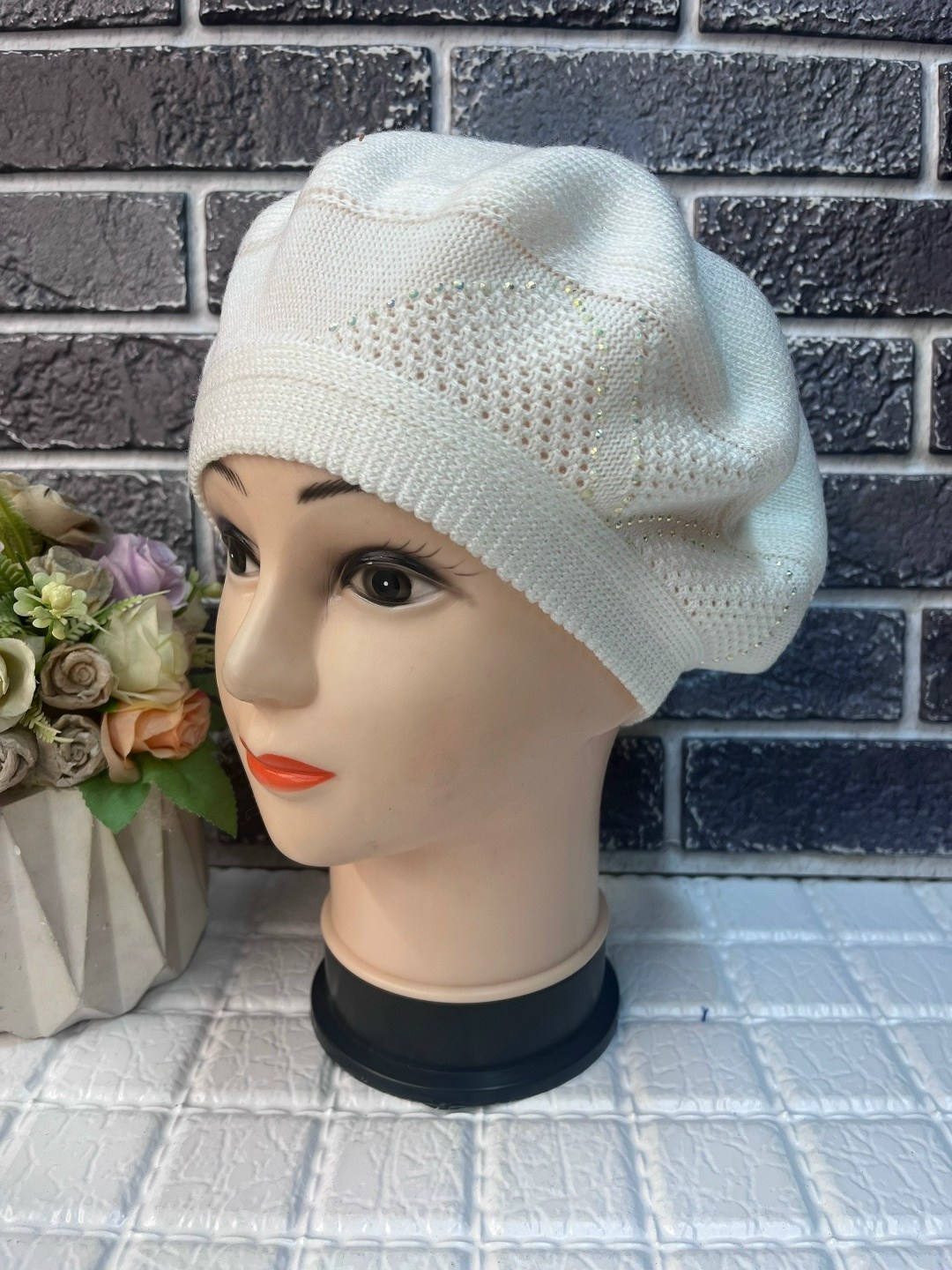 берет женский,шапка женская,берет демисезонный вязаный,шапка для женщин,берет женский вязаный