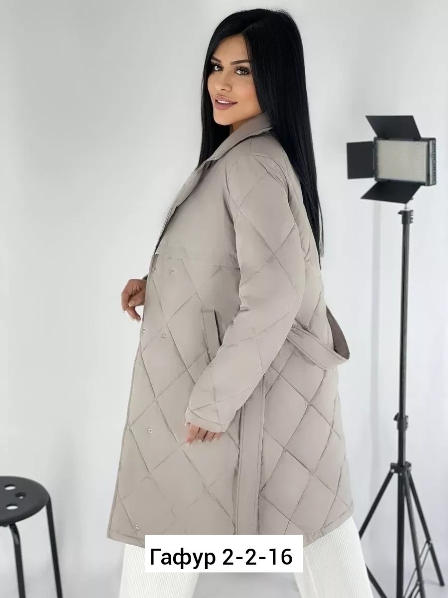 пальто с поясом,женские пальто,весеннее стеганое пальто женское,удлиненная куртка,куртка женская демисезонная 2026