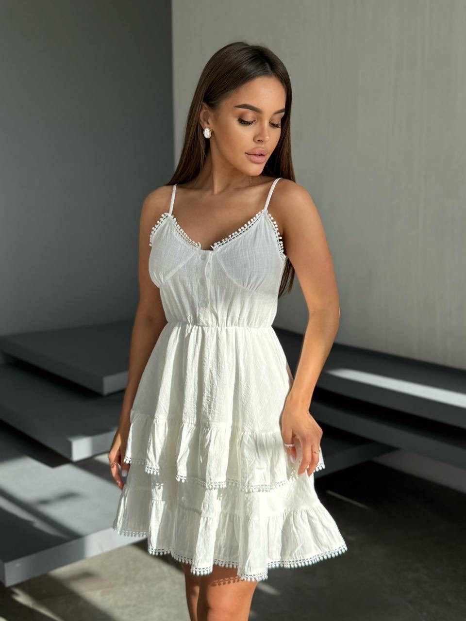 сарафан с кружевами,платье на бретелях,платье на бретельках,сарафан,летнее платье