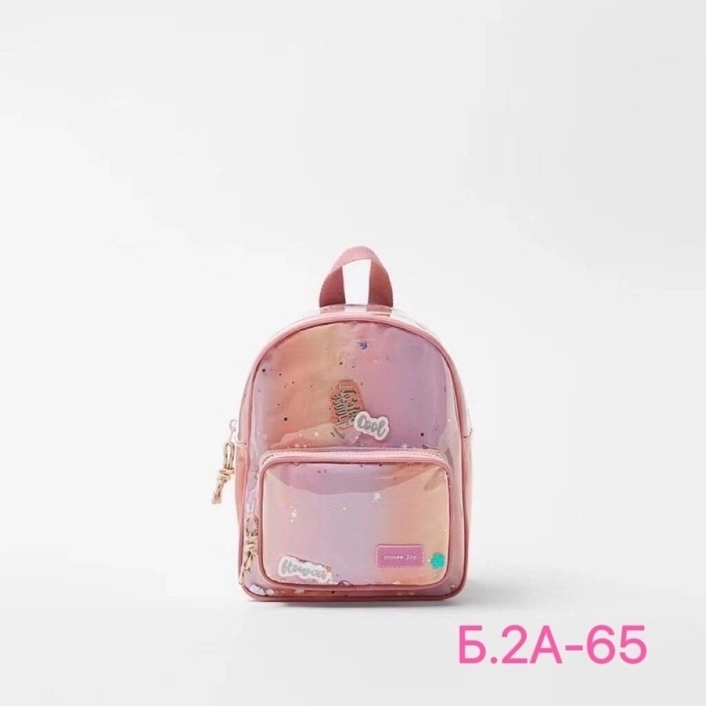 розовый рюкзак зара,сумка для девочек детская,рюкзак для девочек,рюкзак прозрачный детский,розовый рюкзак