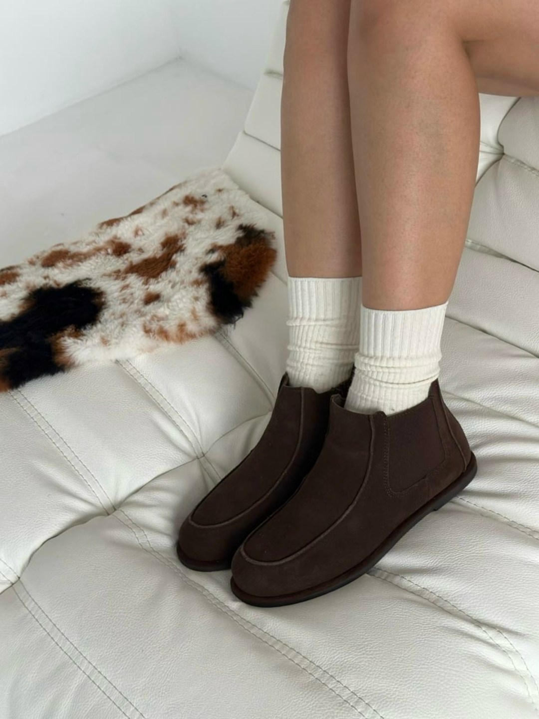 , женская,ботинки замша,ботинки женские,угги женские натуральный мех