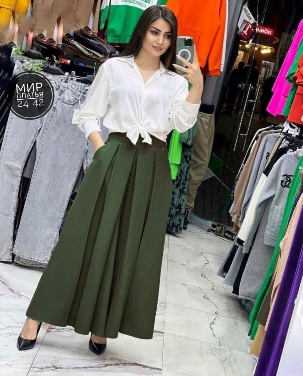 зеленая юбка,костюм с юбкой женский,юбка в пол,широкая юбка,юбка женская