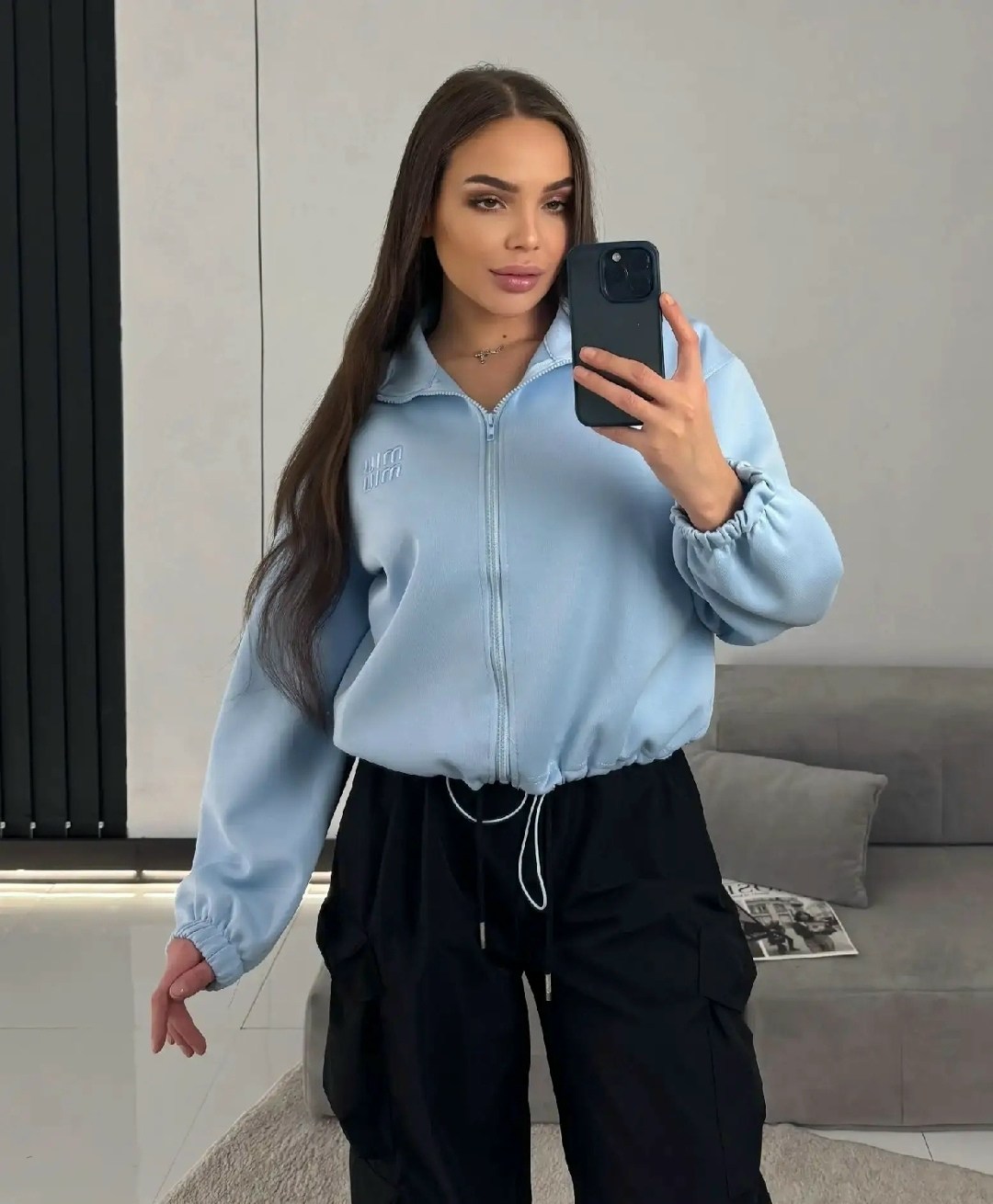 зип худи укороченное оверсайз с начесом на молнии,свитшот женская,кофта женская,женская толстовка,кофта на замке