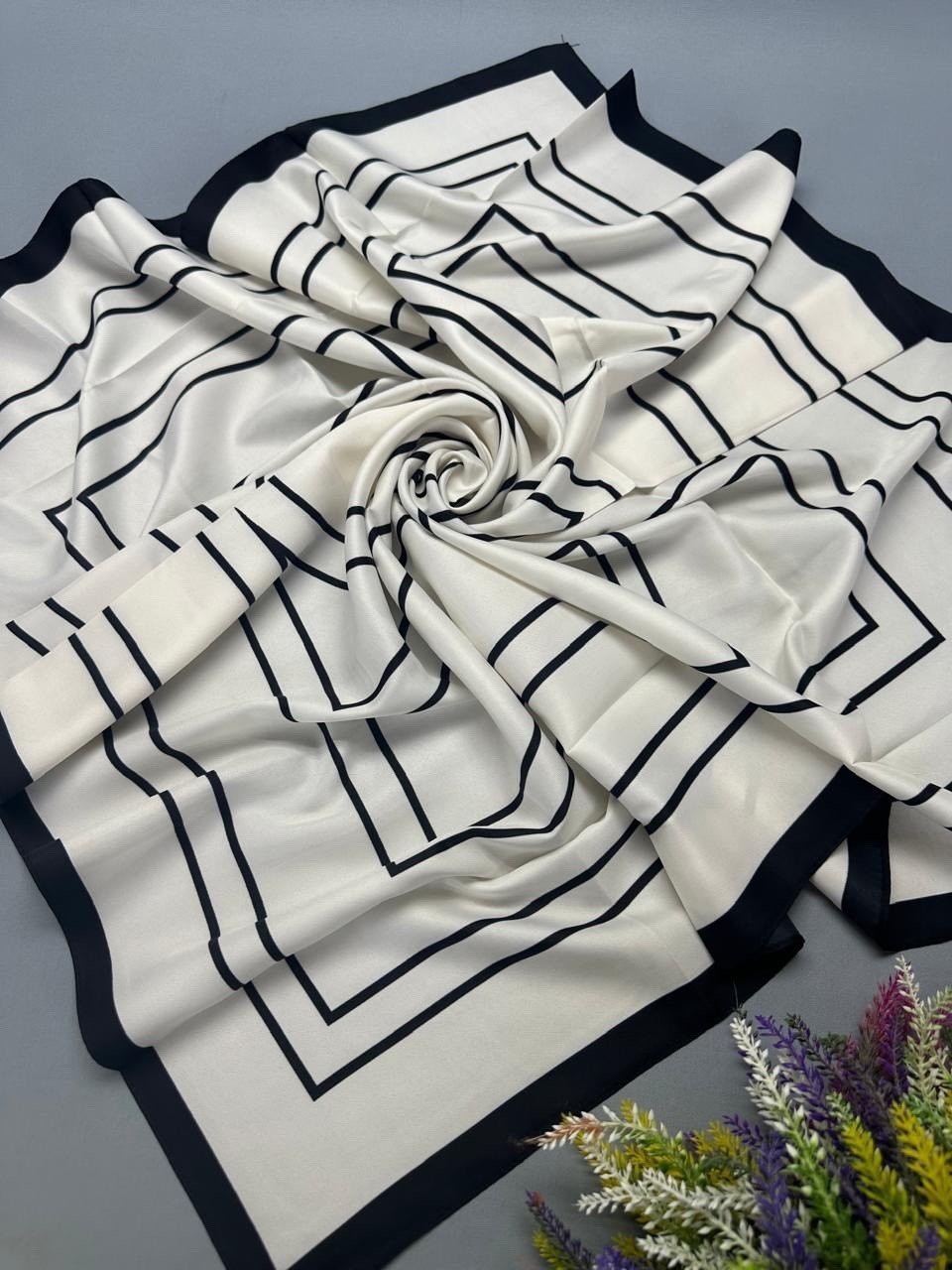 женский шелковый шарф,шелковый шарф,платок в полоску,платки шелковый на голову и шею,шарф женские