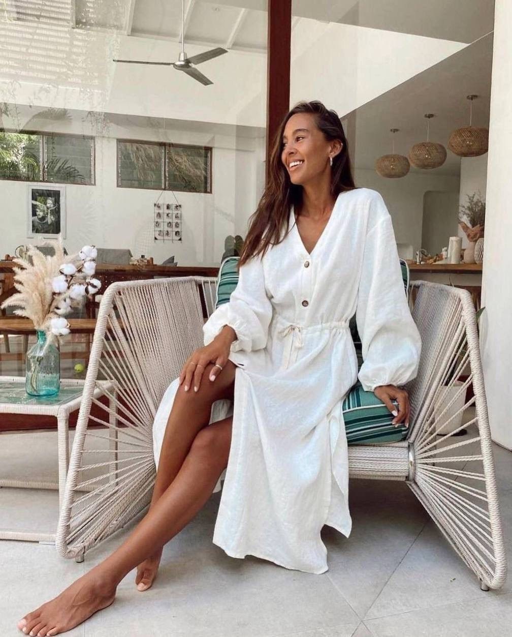 хлопковое платье,рубашка-платье,платье,льняное платье,льняное платье рубашка