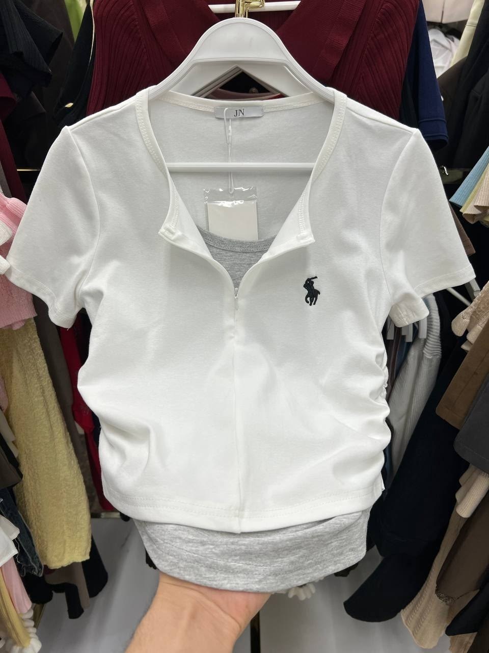 женская футболка,футболка поло женская,футболка-поло на замке,поло кофта,футболка поло polo ralph lauren