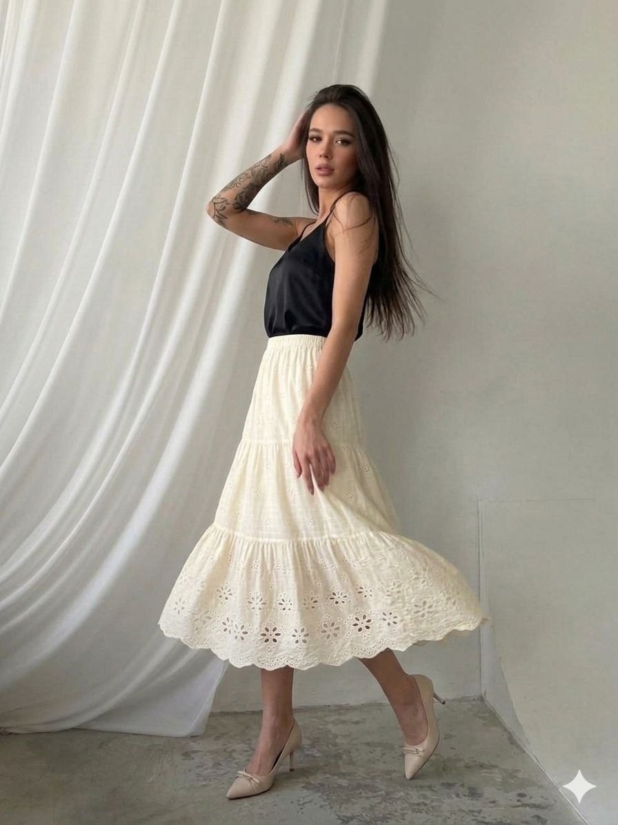 юбка женская,кружевная юбка,юбка,белая юбка,юбка длинная