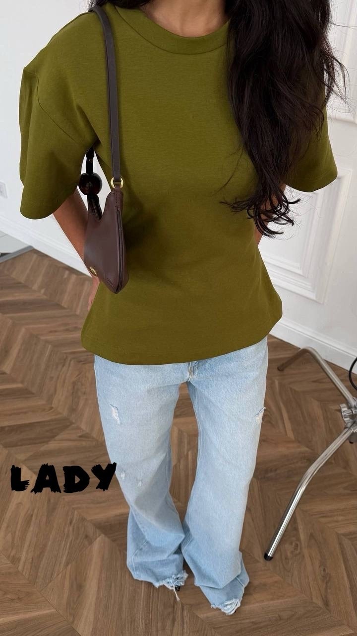 футболка женская базовая,футболки женская,футболки базовая,футболка хаки,оливковая футболка