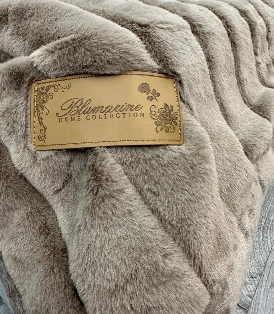 плед blumarine,меховой плед,плед плюшевый двусторонний,плед,покрывало плед