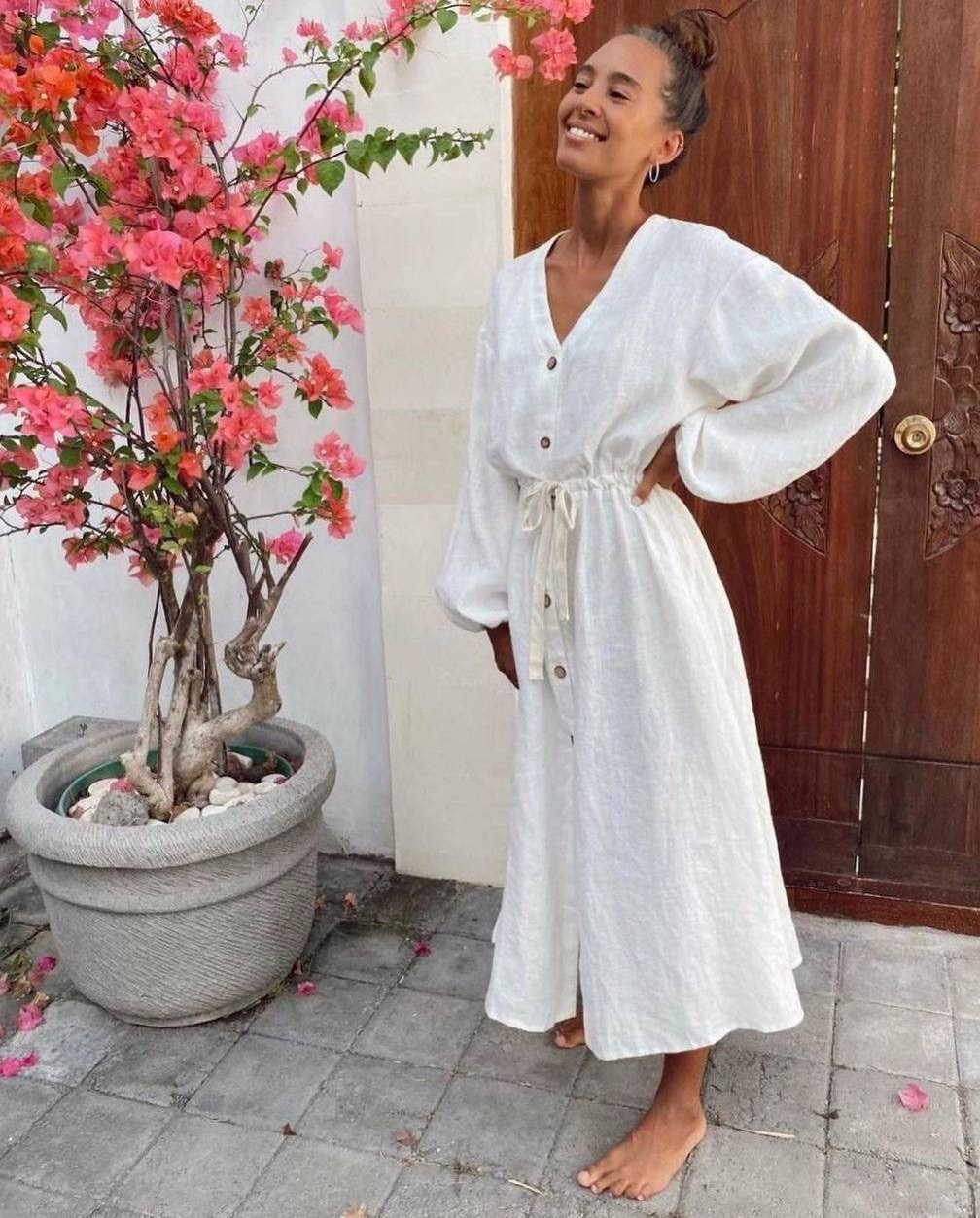 хлопковое платье,рубашка-платье,платье,льняное платье,льняное платье рубашка