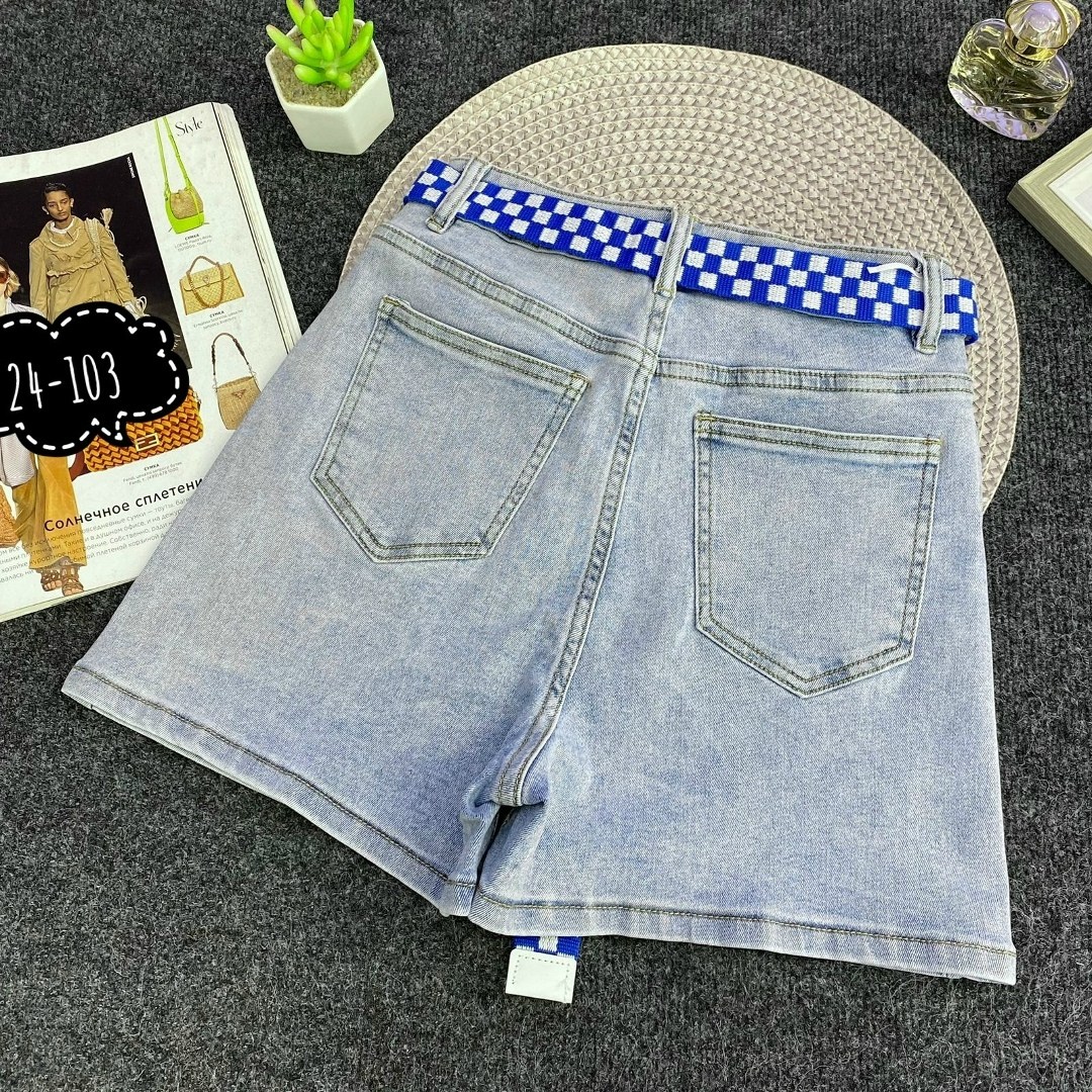 джинсовые шорты для девочек,клетчатый ремень,шорты женские джинсовые,шорты женские джинсовые с завышенной талией на резинке,джинсовые шорты женские 2025