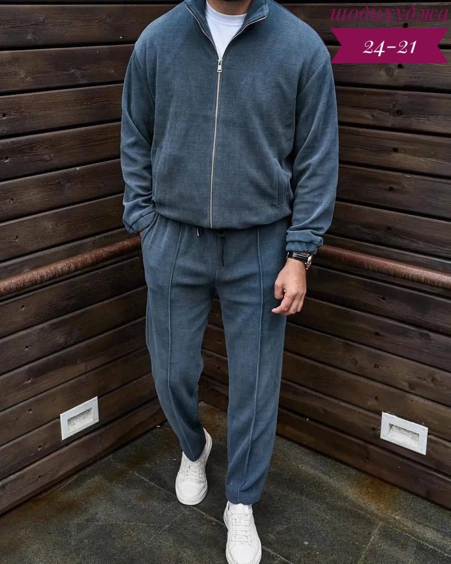 спортивный костюм вельветовый мужской,спортивный костюм из вельвета мужской,мужская мода,велюровый костюм,спортивный костюм вельветовый tm limited