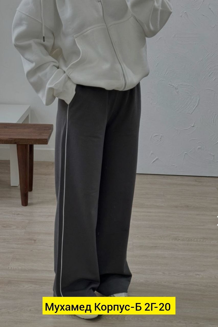 костюм повседневный,женский костюм,брюки с широкими штанинами,черные спортивные штаны большого размера в полоску с молнией harajuku,широкие брюки