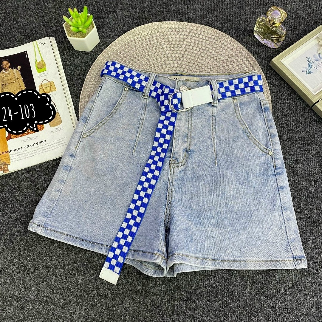 джинсовые шорты для девочек,клетчатый ремень,шорты женские джинсовые,шорты женские джинсовые с завышенной талией на резинке,джинсовые шорты женские 2025