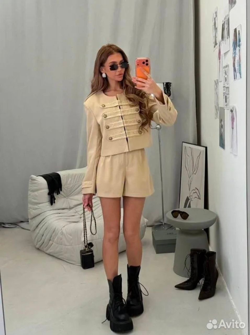 твидовый костюм,жакет,жакет lichi,женский жакет,пиджак