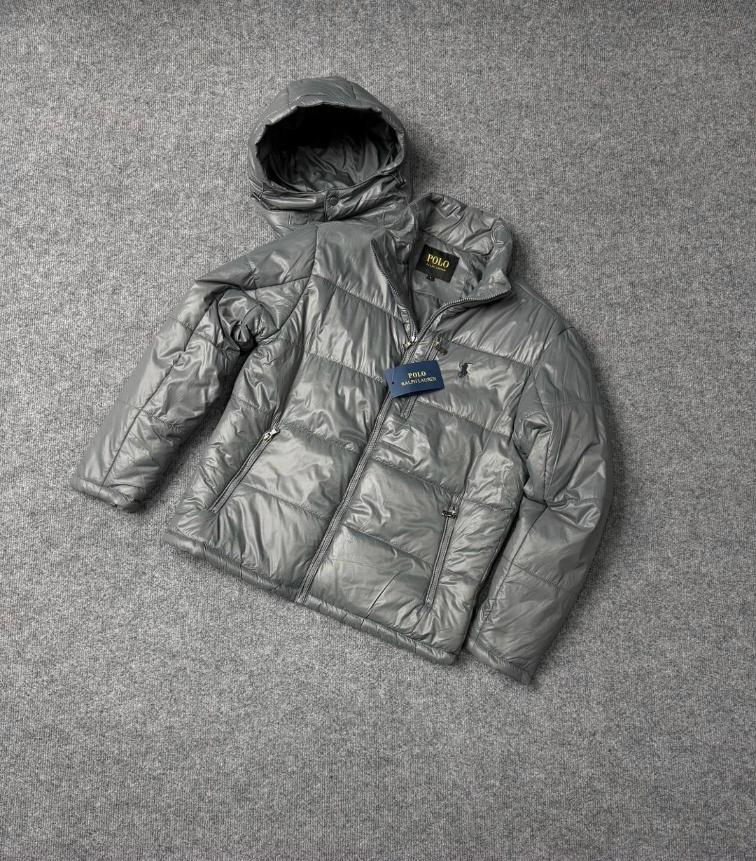 пуховик polo ralph lauren,куртка polo ralph lauren,пуховик ralph lauren,пуховик polo raulph lauren синий,polo ralph lauren el cap hooded down fill puffer jacket grey