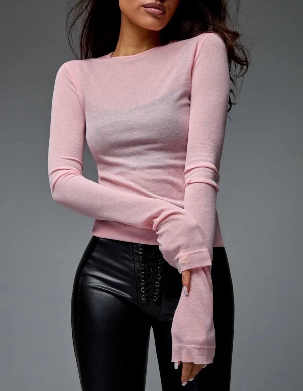 женская кофта,лонгслив женский,джемпер розовый,лонгслив розовый,кофта лонгслив