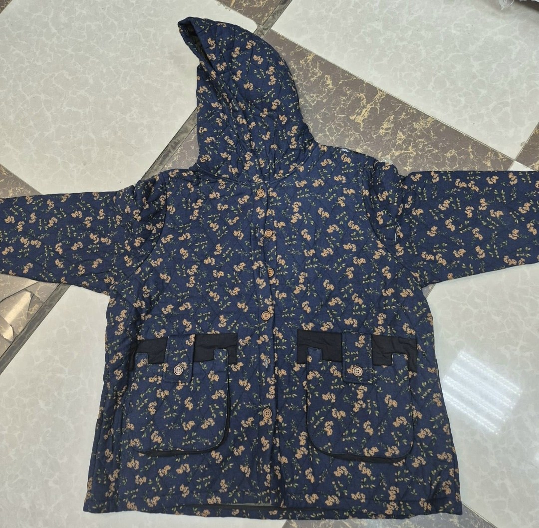 куртка фуфайка утепленная стеганая из хлопка new lilu,винтажная куртка,женская куртка большого размера с цветочным принтом,куртка стёганная короткая фуфайка бомбер овербохо,куртка в стиле пэчворк