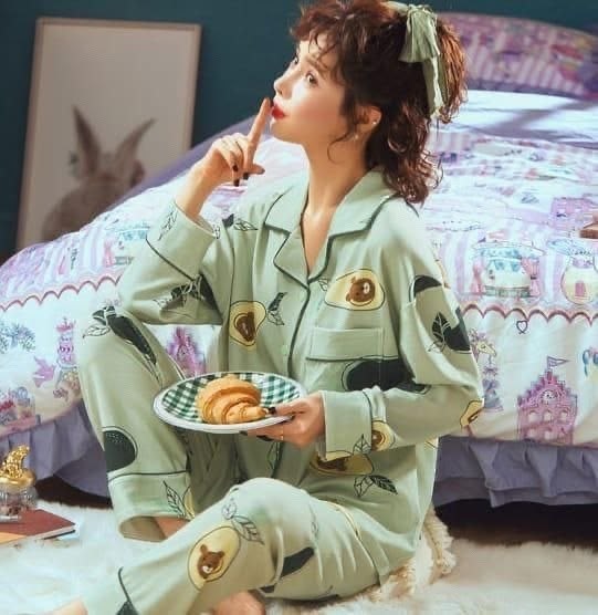 китайская пижама женская,женские пижамные комплекты,комплект домашней одежды пижама,женская пижама с длинными рукавами,корейские пижамы для девушек
