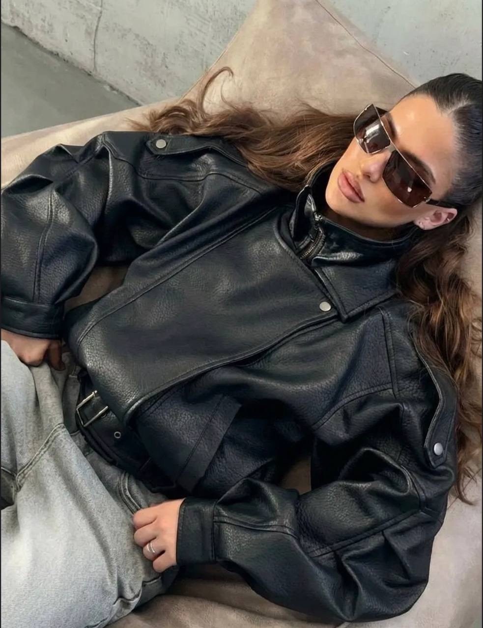 кожаная куртка,женская куртка,стильная куртка,куртка женская косуха