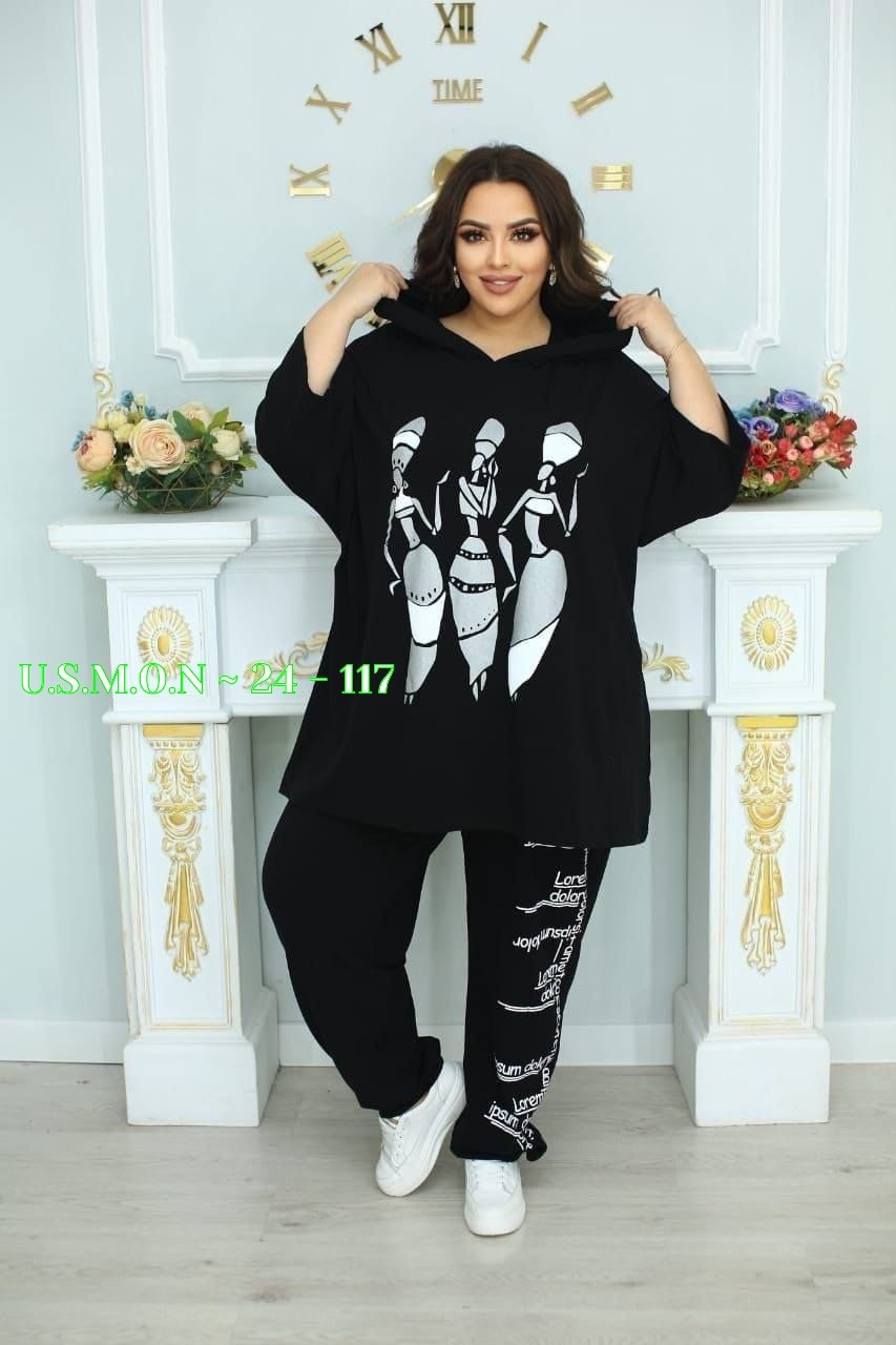 женский спортивный костюм больших размеров,женские костюмы,одежда больших размеров,костюм двойка,костюм синий