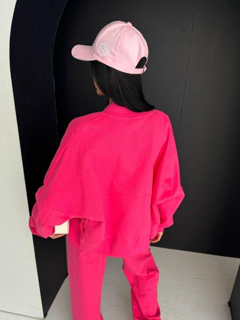 костюм женский,костюм спортивный оверсайз с капюшоном bliss.brend,спортивный костюм женский,костюм спортивный оверсайз с капюшоном bliss.brend цвет розовый,розовый костюм