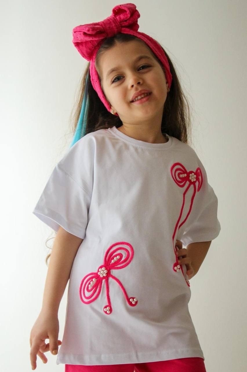 костюм для девочек,одежда для девочек,футболка для девочки,костюм летний для девочек,костюм розово