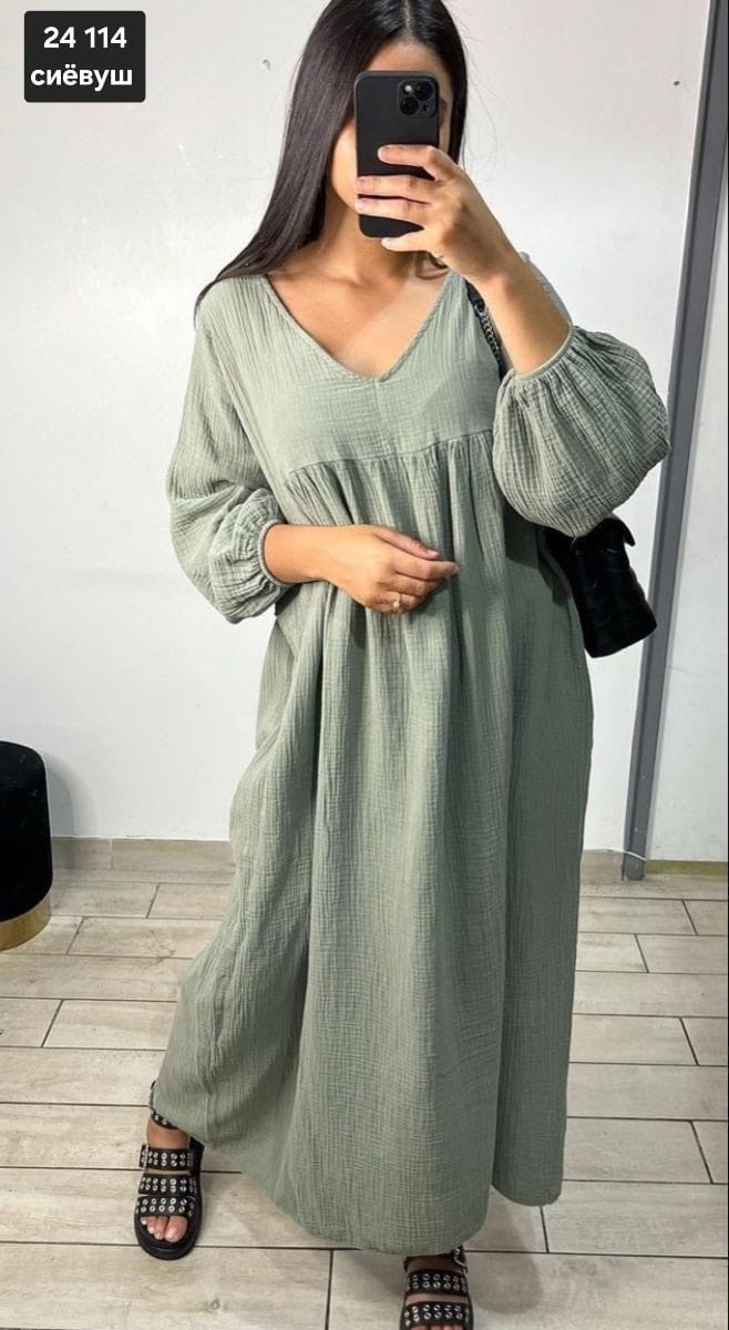 платье кэжуал,платье модное,платье мода,платья из муслина объемные,платье муслин женское