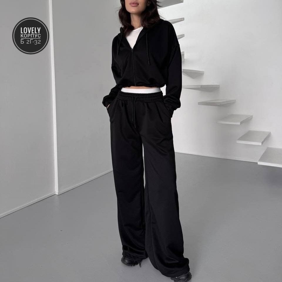 костюм спортивный женский,костюм женский,спортивный костюм,широкие брюки,женский брючный костюм