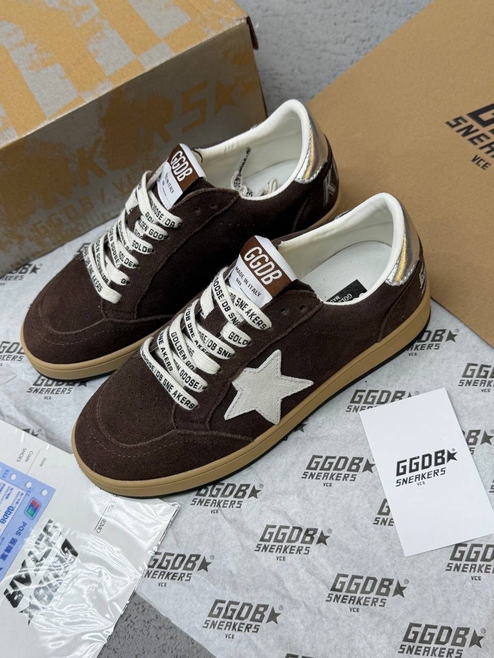 ,кроссовки bape sta,кроссовки bape,кроссовки golden goose wmns ball star 'brown white' коричневый,кроссовки женскиe