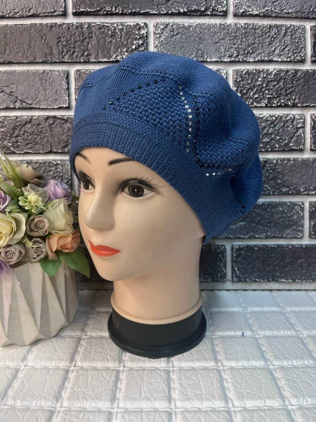 берет женский,шапка женская,берет демисезонный вязаный,шапка для женщин,берет женский вязаный