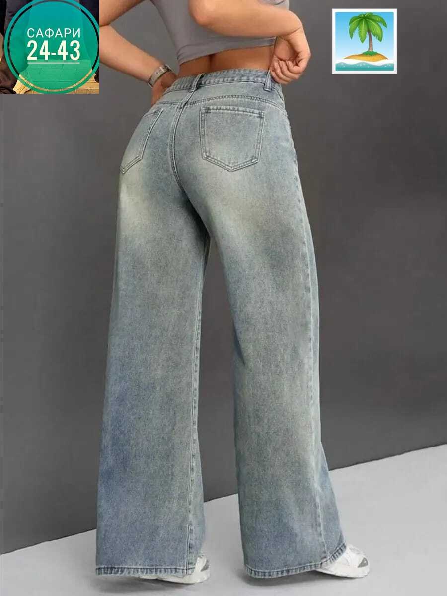 джинсы широкие палаццо с высокой посадкой savgand,джинсы-палаццо из эластичного денима,женские широкие джинсы,джинсы палаццо цветные,джинсы широкие палаццо