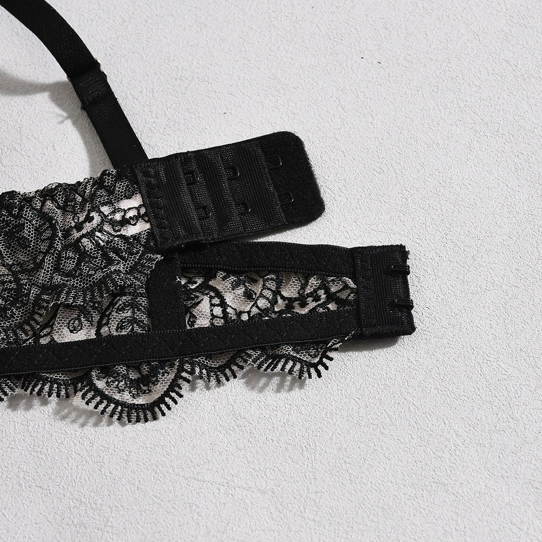 женский комплект нижнего белье,черный комплект белья,нижнее белье комплект кружевной,женские белье,комплект нижнего белья